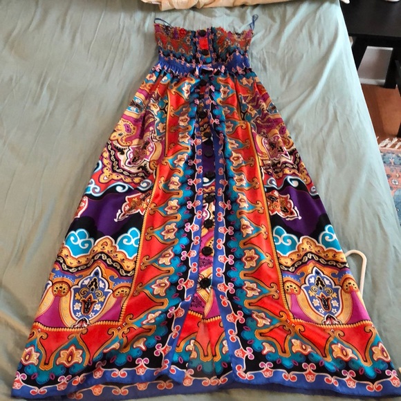 Cache Dresses & Skirts - Cache 100% silk Sun Dress!